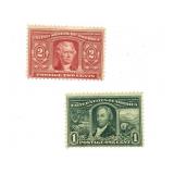 1904 US Stamps Scott # 323 & # 324 New NH