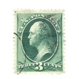 1870 / 71 US Stamp Scott # 136 Used