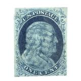 1851 - 1857 US Stamp Scott # 7 T2 Used