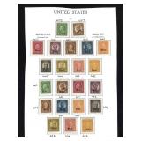 1929 US Stamps Ovpt KS & NE Scott # 658-79 New NH