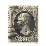 1875 US Stamp Scott # 190 Used