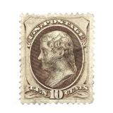 US Stamp Scott # 188 Used w Secret Mark