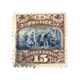 US Stamp Scott # 119 Used Hinged