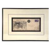 Will H Hays Cover Letter Motion Picture Stamp with