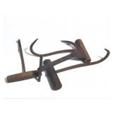 Antique Hay Bale Hooks & Cant Hook