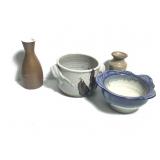 Art Pottery Bowls & Vases