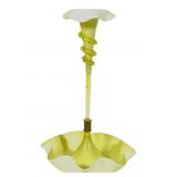 Antique Victorian Hand Blown Glass Epergne