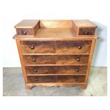 Antique 6 Dwr Wooden Chest