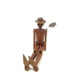 Folk Arts Carved Wooden Dancing Puppet