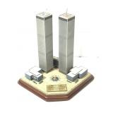 Danbury Mint Twin Towers Commemorative