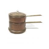 Vtg Copper Double Boiler