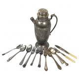 Art Deco Silverplated Centuryware Cocktail Shaker+