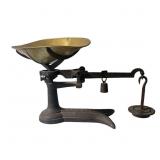 Fairbanks Cast Iron Balance Scale w/ Weights