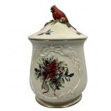 Lenox Winter Greetings Cookie Jar 11" H