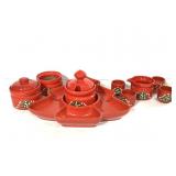 9 Pcs of Waechtersbach Christmas Ceramics