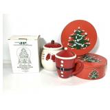 Hallmark Christmas Cookie Jar Waechtersbach Globe