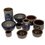 10 Pcs Small Stoneware Pottery BBP +
