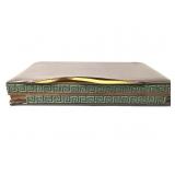Mayan Themed Crushed Stone Backgammon Set