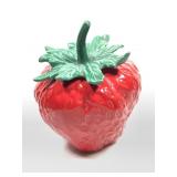 Vtg Strawberry Cookie Jar 10" H
