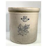 Western Stoneare No 5 Crock 12 1/2" H