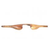 Antique Hand-Carved Wooden Shoulder Yoke 36" L