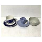 Porcelain Cups Saucers Bowl