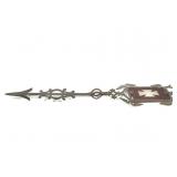 Original Iron Weathervane Arrow w/Cross