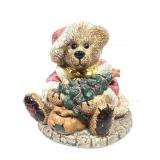 LE Grenville The Santa Bear Cookie Jar Boyd