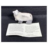 Gayle Schmidt Spirit Bear Clay Figurine