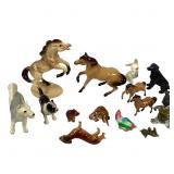 11 Miniature Ceramic Animal  Hagen Renaker+