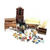10 Dollhouse Furniture & 15+ Accessories