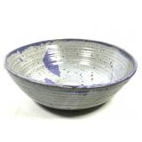 15" W Blue Studio Pottery Bowl
