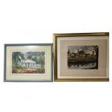 Limited Series Pencil Signed Prints & Etching
