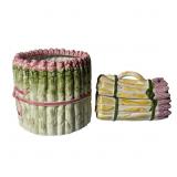 Ceramic Asparagus Design Canister Serving Dish