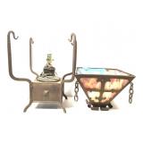 Cast Metal Lamp