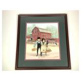 Yates Cider Mill Signed Print - Pat Buckley Moss