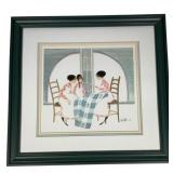Quilters Signed Print - Pat Buckley Moss