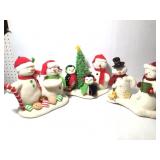 3 Vintage Animated Hallmark Decorations