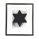 Michael David, A Jew in Germany Etching 1993