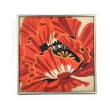Original Gouache Flower Crewelwork Pattern 2/3