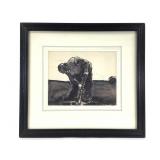 Josef Herman Ink & Wash Man Digging