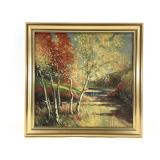 Georges LaChance Oil on Canvas Board