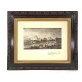 Inveraray Scotland Aquatint Historical View