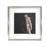 Darren Sherwood Untitled Monotype 2006, Framed