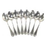 Alvin Silver Sterling Silver Tea Spoons 230g 8 Pcs