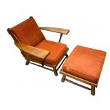 Martinsville Old Hickory Armchair & Ottoman