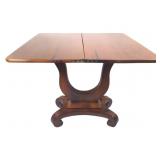Antique Flip Top Card Table
