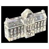 Swarovski Crystal City Hall w Orig Box