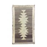 Traditional Handwoven Mexican Rug / Saddle Blanket