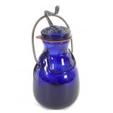 C. Cole Handblown Glass Honey Pot w/ Embossed Bee